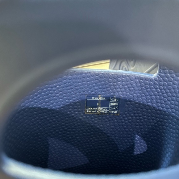 CROCS Kids Blue Rain & Snow Boots - Picture 3 of 6